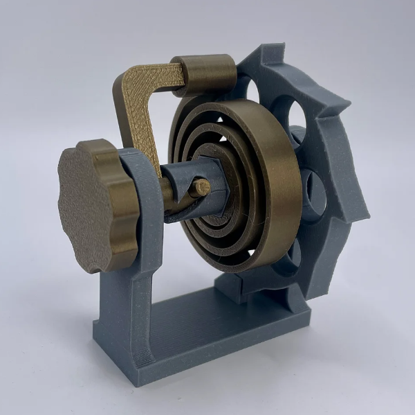 3D Printed Spiral Mechanism
